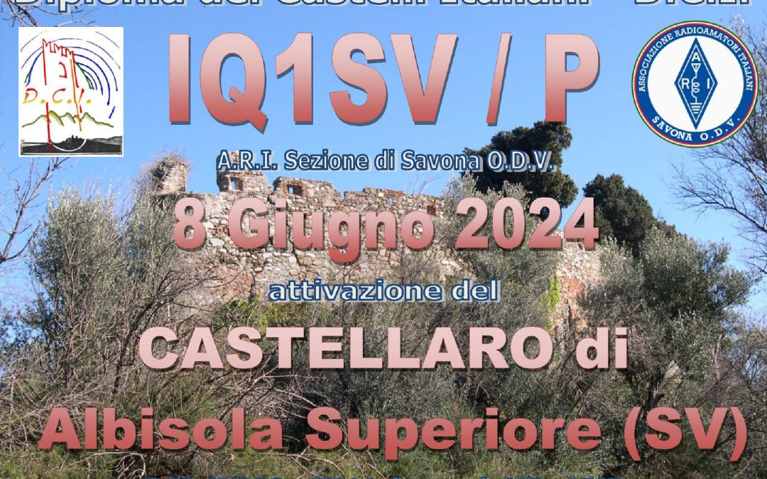 Attivazione CASTELLARO ALBISOLA SUPERIORE 2024
