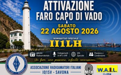 ATTIVAZIONE FARO CAPO DI VADO (SV)