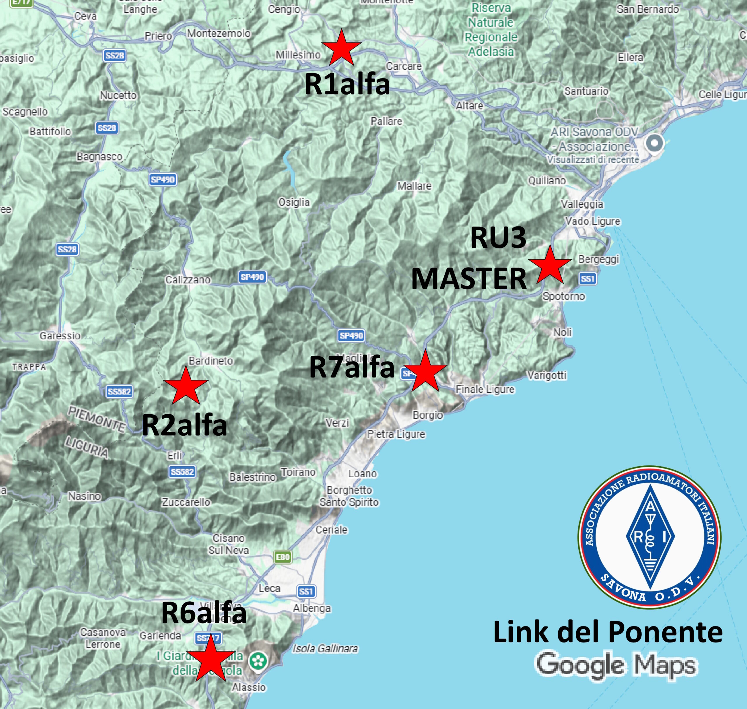 Locazione ripetitoli LINK